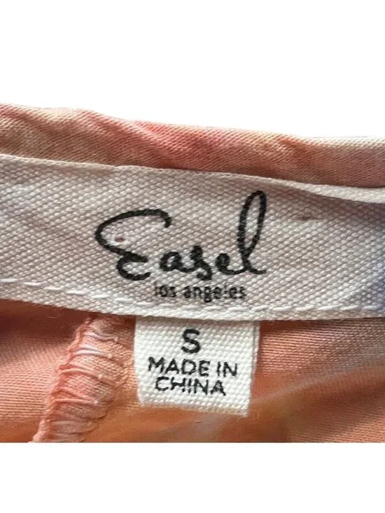 Tie-Dye Ruffle Hem Mini Dress Tunic S | Boho Festival Wanderlust Coastal Cowgirl - Picture 6 of 6